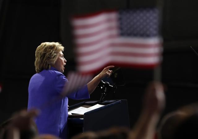 The controversy over her emails has contributed to the perception among many Americans that Clinton is untrustworthy.(AP)