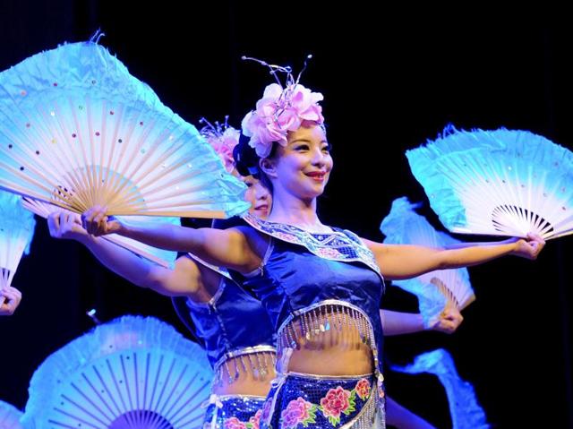 The aim behind organising the show is to increase the knowledge of people in West Bengal of the traditional Chinese culture. (Subhankar Chakraborty/HT Photo) The aim behind organising the show is to increase the knowledge of people in West Bengal of the traditional Chinese culture. (Subhankar Chakraborty/HT Photo)