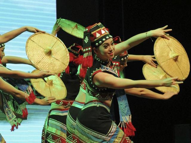 The aim behind organising the show is to increase the knowledge of people in West Bengal of the traditional Chinese culture. (Subhankar Chakraborty/HT Photo) The aim behind organising the show is to increase the knowledge of people in West Bengal of the traditional Chinese culture. (Subhankar Chakraborty/HT Photo)
