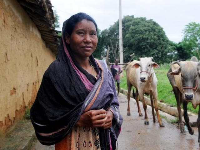 Former CPI (Maoist) leader Mamta Oraon, alias Shakuntala, at her native village Nawadih. (Parwaz Khan/HT Photo) Former CPI (Maoist) leader Mamta Oraon, alias Shakuntala, at her native village Nawadih. (Parwaz Khan/HT Photo)