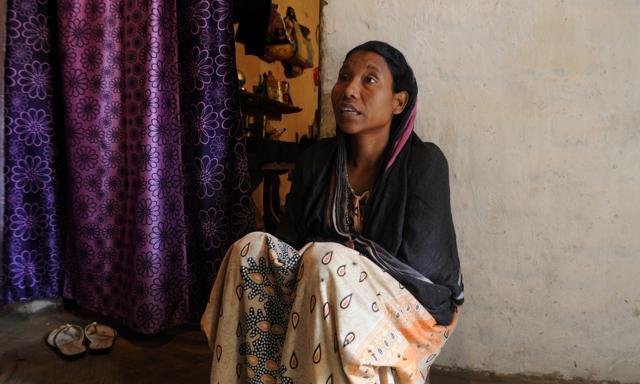 Former CPI (Maoist) leader Mamta Oraon, alias Shakuntala, talks to HT at her native village Nawadih. (Parwaz Khan/HT Photo) Former CPI (Maoist) leader Mamta Oraon, alias Shakuntala, talks to HT at her native village Nawadih. (Parwaz Khan/HT Photo)