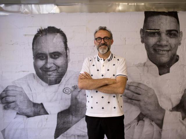 Italian chef Massimo Bottura at his gourmet soup kitchen ReffetoRio Gastromotiva in Rio de Janeiro, Brazil. (AP Photo) Italian chef Massimo Bottura at his gourmet soup kitchen ReffetoRio Gastromotiva in Rio de Janeiro, Brazil. (AP Photo)