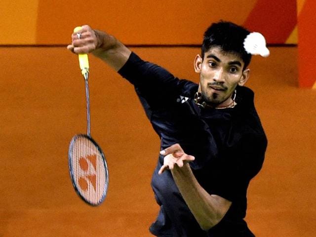Srikanth Kidambi went down fighting to two-time defending champion Lin Dan of China in the men's singles quarterfinal. (AP) Srikanth Kidambi went down fighting to two-time defending champion Lin Dan of China in the men's singles quarterfinal. (AP)