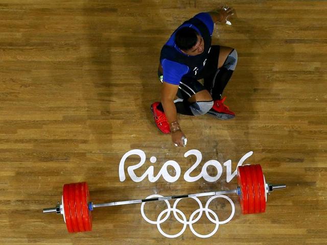Aliaksei Mzhachyk (BLR) of Belarus competes. (REUTERS) Aliaksei Mzhachyk (BLR) of Belarus competes. (REUTERS)