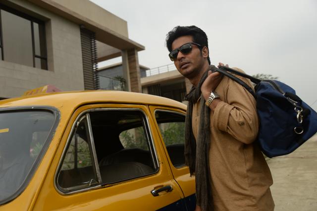 Anirban Bhattacharya in a still from Eagoler Chokh. (Shree Venkatesh Films)