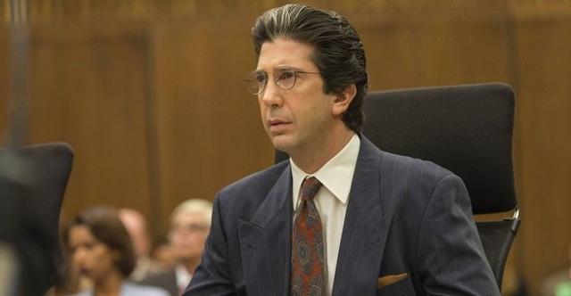 David Schwimmer in a still from American Crime Story: People Vs OJ Simpson. David Schwimmer in a still from American Crime Story: People Vs OJ Simpson.