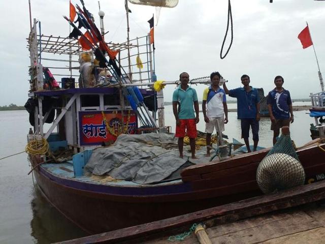 The trawler, Maha Ganpati. (Hitendra Naik) The trawler, Maha Ganpati. (Hitendra Naik)