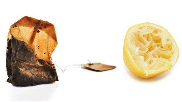 Tea bags become your saviours when it comes to getting rid of puffy eyes and using lemon to massage elbows can work wonders. (Shutterstock) Tea bags become your saviours when it comes to getting rid of puffy eyes and using lemon to massage elbows can work wonders. (Shutterstock)