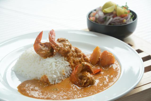 Mamaji’s prawn curry rice by Bawi Bride Kitchen (Photo: Perzen Patel)