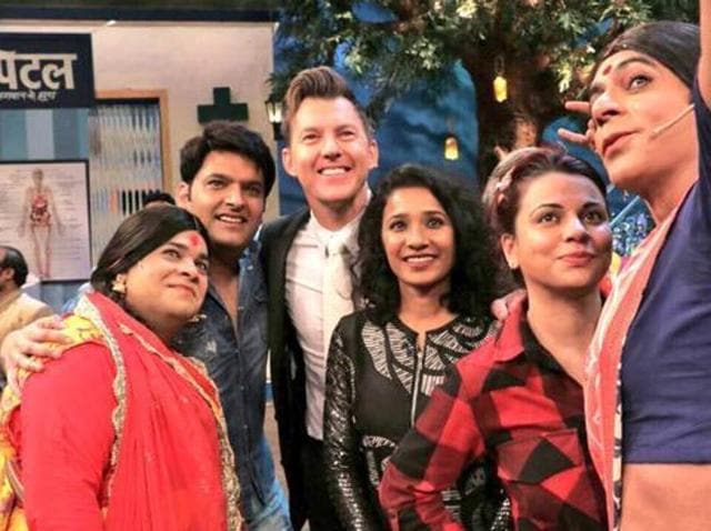 Lee and Tannishtha promoted their film on The Kapil Sharma Show. (Twitter) Lee and Tannishtha promoted their film on The Kapil Sharma Show. (Twitter)