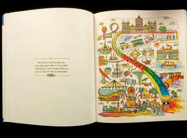 An illustration of the sights and sounds of Mumbai An illustration of the sights and sounds of Mumbai