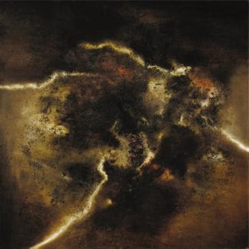 Laxman Shreshtha, Untitled, oil on canvas (1975) (Jehangir Nicholson Art Foundation )