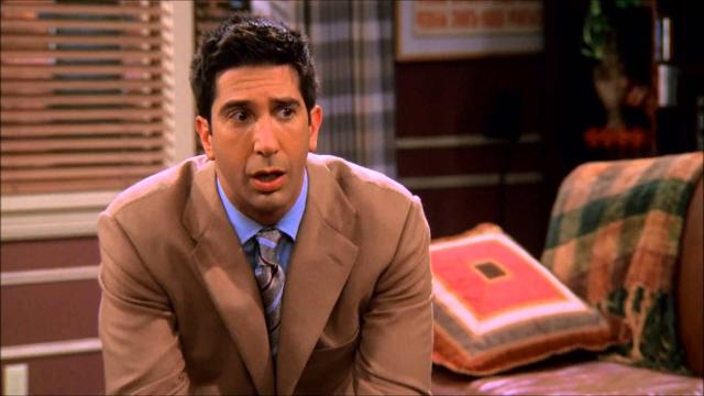 David Schwimmer in a still from Friends. David Schwimmer in a still from Friends.