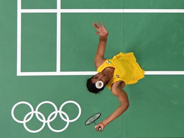 Two-time World Championships bronze medallist P V Sindhu won 10 straight points in the second game to wrap up the match. She will next play World No 1 Carolina Marin in the final. (David Ramos/Getty Images) Two-time World Championships bronze medallist P V Sindhu won 10 straight points in the second game to wrap up the match. She will next play World No 1 Carolina Marin in the final. (David Ramos/Getty Images)