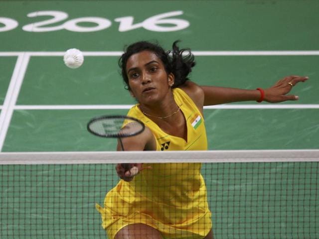 Playing in her maiden Olympics, Sindhu has stuck to the strategy devised with coach P Gopichand.(REUTERS)