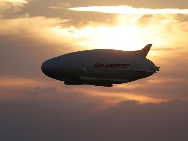 The Airlander 10 in flight, after taking off from Cardington airfield in Bedfordshire, England. (AP Photo) The Airlander 10 in flight, after taking off from Cardington airfield in Bedfordshire, England. (AP Photo)
