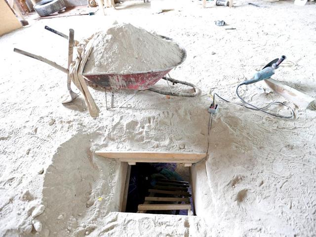 The end of the tunnel through which Mexican drug lord Joaquin "El Chapo" Guzman escaped from the Altiplano prison, in Almoloya de Juarez, Mexico. (AFP FILE) The end of the tunnel through which Mexican drug lord Joaquin "El Chapo" Guzman escaped from the Altiplano prison, in Almoloya de Juarez, Mexico. (AFP FILE)