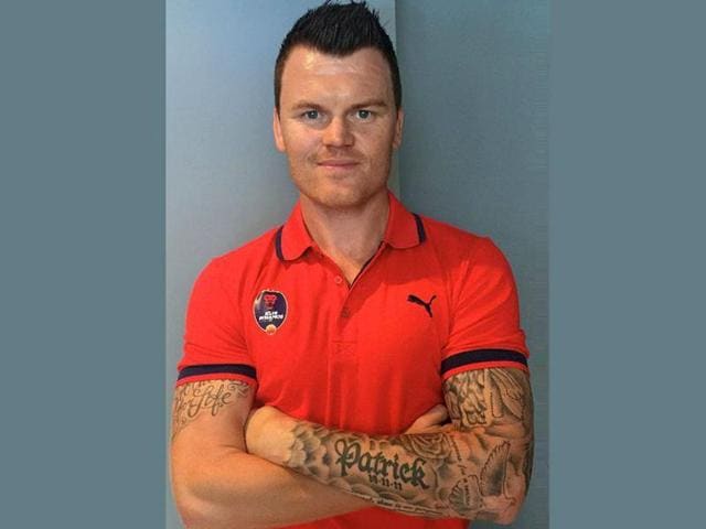 Riise played for Delhi Dynamos last season.(Pratham Gokhale/HT Photo)