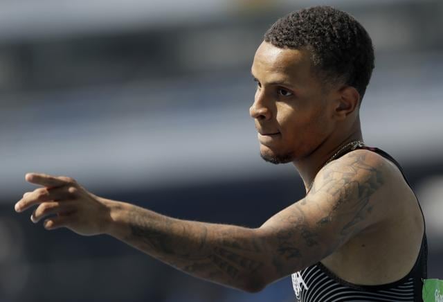 Canada's Andre De Grasse. (AP) Canada's Andre De Grasse. (AP)