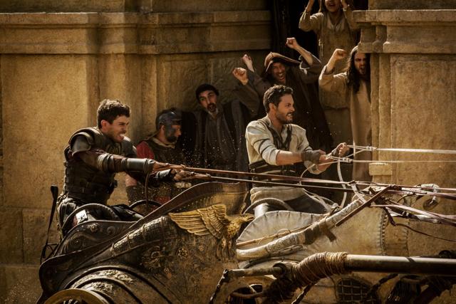 Save time, watch the original chariot race scene on YouTube (link provided). Save time, watch the original chariot race scene on YouTube (link provided).