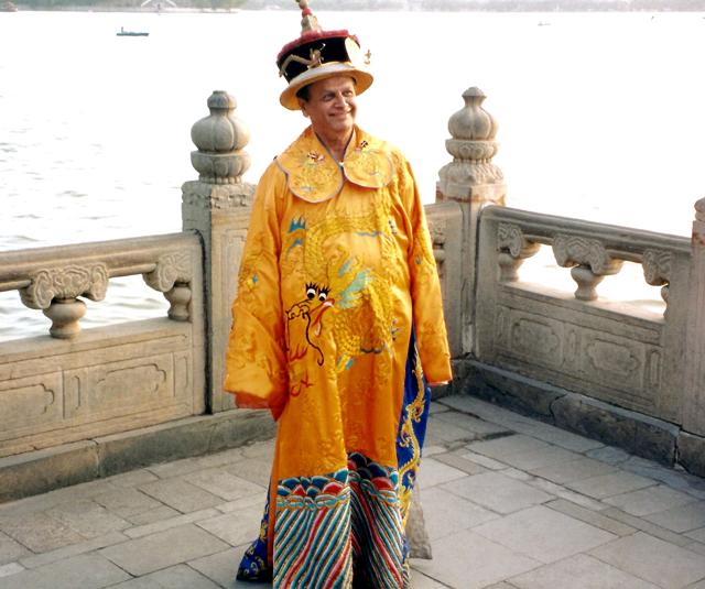Arun Sabnis in a traditional costume during his trip to Bhutan Arun Sabnis in a traditional costume during his trip to Bhutan
