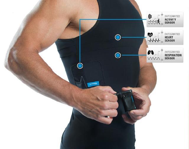 Hexoskin Smart will monitor the heart rate, breathing and physical activity too Hexoskin Smart will monitor the heart rate, breathing and physical activity too
