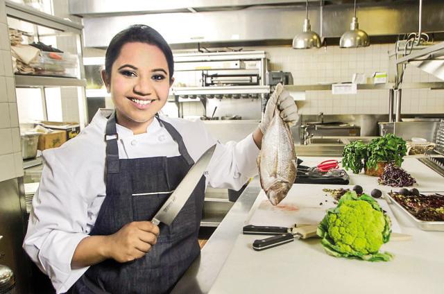 Aarthi Sampath (above), a young New York chef, has just become the first Indian to win Chopped, a competition on America’s Food Network Aarthi Sampath (above), a young New York chef, has just become the first Indian to win Chopped, a competition on America’s Food Network