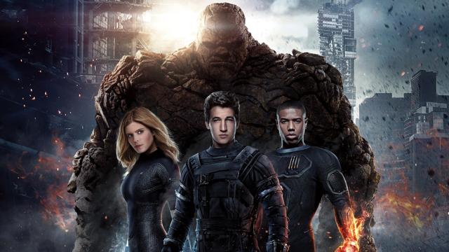 Kate Mara, Miles Teller and Michael B Jordan in Fantastic Four.