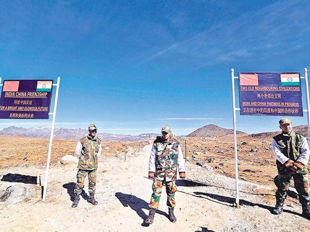 Army personnel keep a vigil at the Bumla pass along the India-China border in Arunachal Pradesh. (AFP File Photo) Army personnel keep a vigil at the Bumla pass along the India-China border in Arunachal Pradesh. (AFP File Photo)
