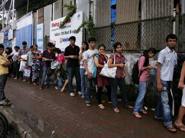 Since most city colleges were shut on Wednesday for Parsi New Year, applications for withdrawal of admissions came on Thursday. (Picture used for representation only) Since most city colleges were shut on Wednesday for Parsi New Year, applications for withdrawal of admissions came on Thursday. (Picture used for representation only)