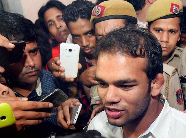 The Court of Arbitration for Sport accepted World Anti Doping Agency’s plea and has banned Narsingh Yadav for four years. (PTI Photo) The Court of Arbitration for Sport accepted World Anti Doping Agency’s plea and has banned Narsingh Yadav for four years. (PTI Photo)