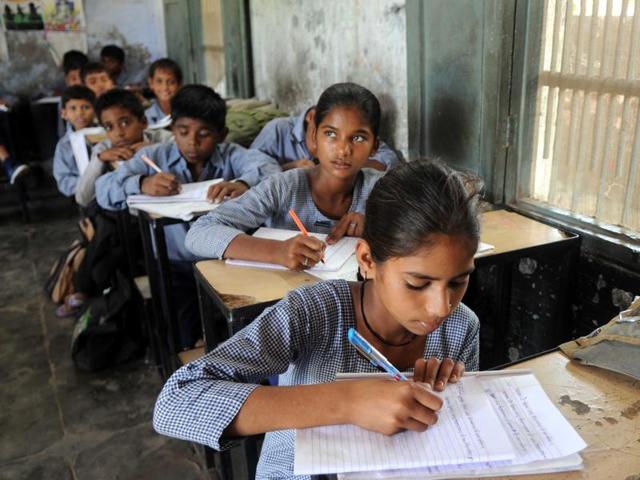 The state of primary education is elementary.(HT File Photo)