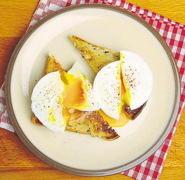 Two poached eggs on wholemeal toast. (Istock) Two poached eggs on wholemeal toast. (Istock)