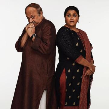 Supriya Pathak Kapur and Akash Khurana play parents to Tannishtha Chatterjee’s character Meera in UnIndian. (unINDIANthefilm/Facebook) Supriya Pathak Kapur and Akash Khurana play parents to Tannishtha Chatterjee’s character Meera in UnIndian. (unINDIANthefilm/Facebook)