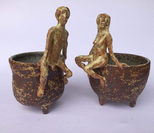 A Kama Sutra inspired cup designed by artist Suvajit Mondal.
