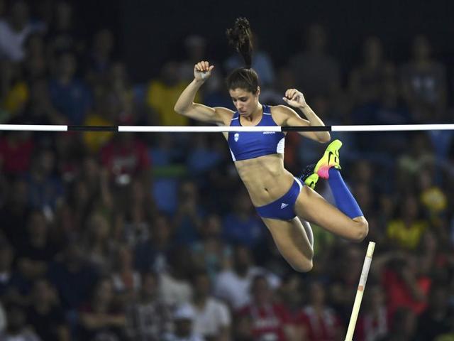 Greece’s Stefanidi wins women’s pole vault | Olympics - Hindustan Times