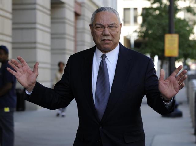 Former secretary of state Colin Powell is seen in Washington. (AP File Photo) Former secretary of state Colin Powell is seen in Washington. (AP File Photo)