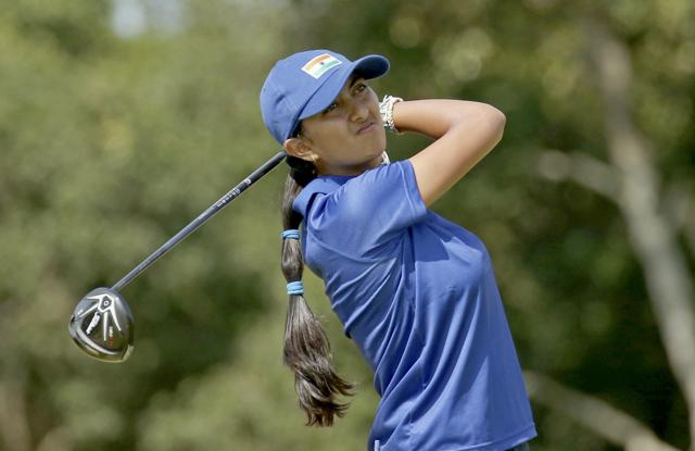 Aditi is the youngest golfer participating in Rio Games. She started learning golf at 5 and ½ years and played first round at 6 years 2 months. Her home club is Bangalore Golf Club, also practices at the Karnataka Golf Association. (REUTERS)