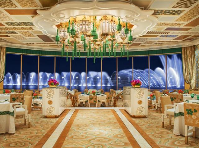 Designed with the high roller in mind, the hotel features the largest spa in Macau. It also boasts of an extravagant menu that includes facials using crushed diamonds and gold-leaf. (AFP) Designed with the high roller in mind, the hotel features the largest spa in Macau. It also boasts of an extravagant menu that includes facials using crushed diamonds and gold-leaf. (AFP)
