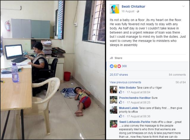 By Sunday, Swati Chitalkar’s Facebook post had been shared 20,537 times. (Facebook Screenshot) By Sunday, Swati Chitalkar’s Facebook post had been shared 20,537 times. (Facebook Screenshot)