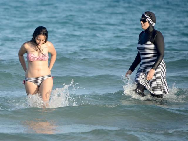 The ban on the ‘burkini’, designed for Muslim women, on some French beaches has sparked outrage across the world.(AFP File Photo) The ban on the ‘burkini’, designed for Muslim women, on some French beaches has sparked outrage across the world.(AFP File Photo)