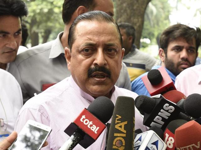 J-K an example of failed political model of Nehru: Jitendra Singh ...