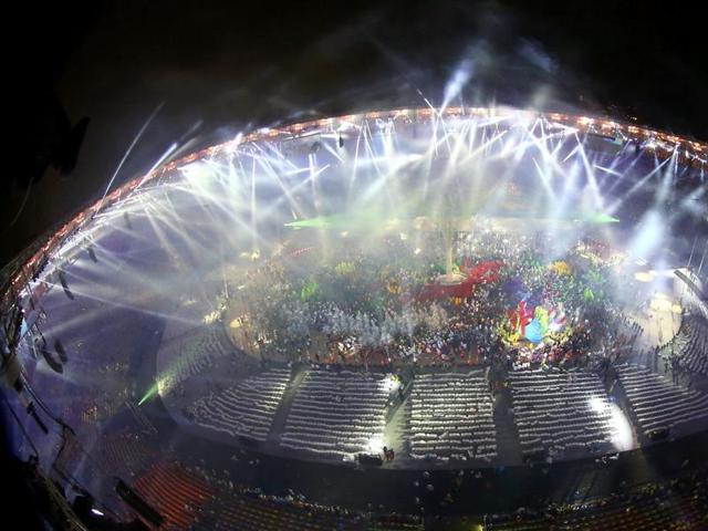 Usain Bolt continued to be one of the most sought after athletes in Rio, and the Jamaican didn’t disappoint his fans either, completing an unprecedented triple-triple to walk into golden sunset. (PTI) Usain Bolt continued to be one of the most sought after athletes in Rio, and the Jamaican didn’t disappoint his fans either, completing an unprecedented triple-triple to walk into golden sunset. (PTI)