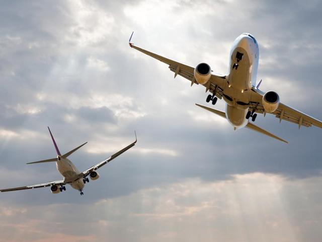India’s civil aviation regulator found that 71 of the 129 potential mid-air collisions between 2011 and May this year were because of ATC glitches.(Representative image/Shutterstock)