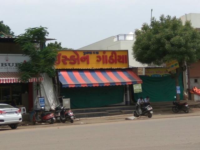 After the Chai Pe Charcha session, the joint became popular among local residents as the NaMo tea stall. (HT Photo)