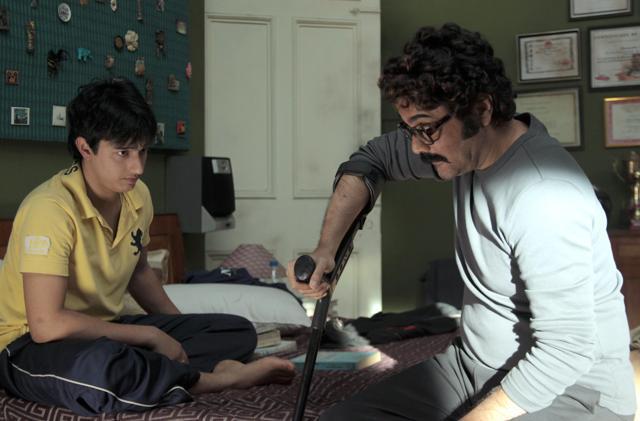 Prosenjit Chatterjee (right) as ‘Kakababu’ in Srijit Mukherji’s Mishawr Rashya, a runaway hit from 2013. (Shree Venkatesh Films) Prosenjit Chatterjee (right) as ‘Kakababu’ in Srijit Mukherji’s Mishawr Rashya, a runaway hit from 2013. (Shree Venkatesh Films)