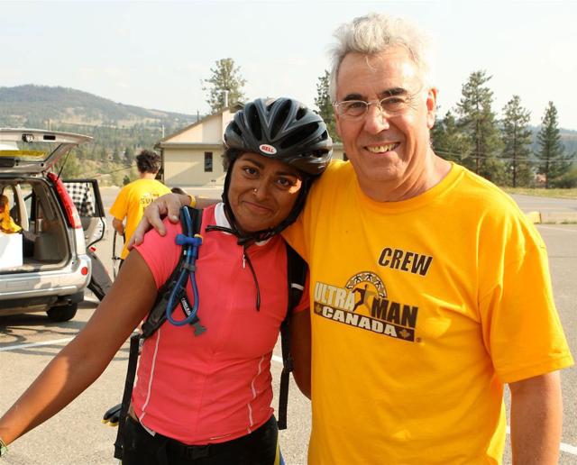 Anu Vaidyanathan is the first Asian to complete the Ultraman Canada triathlon (2009) (Photo courtesy: anuvaidyanathan.com) Anu Vaidyanathan is the first Asian to complete the Ultraman Canada triathlon (2009) (Photo courtesy: anuvaidyanathan.com)