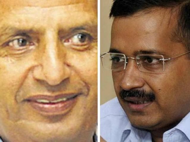 Harcharan Bains and Arvind Kejriwal. (HT File Photos) Harcharan Bains and Arvind Kejriwal. (HT File Photos)