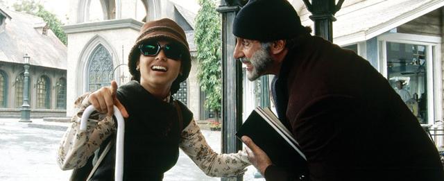 Actors Rani Mukerji and Amitabh Bachchan in a still from Black. Actors Rani Mukerji and Amitabh Bachchan in a still from Black.
