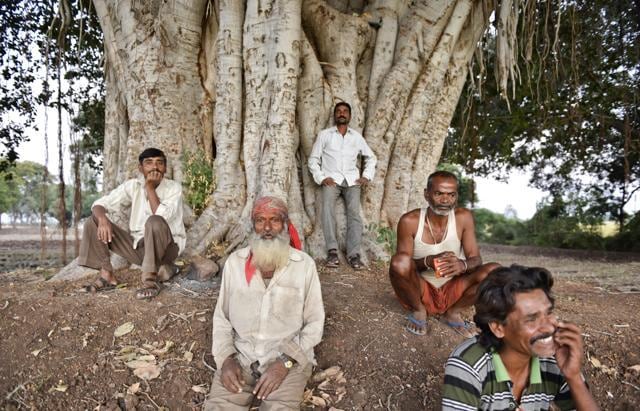 A normal day at the colony begins at 8am with an attendance call and a prayer session. Inmates work on their farms till noon, break for lunch, and wrap up at 6pm. (Satish Bate/Hindustan Times)
